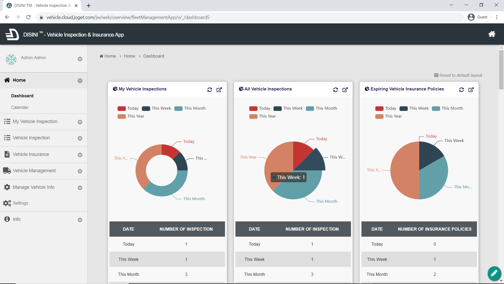 screenshot of Joget DX